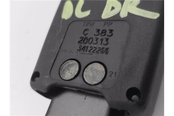 Recambio de anclaje cinturon delantero derecho para ford ka (ccu) 1.2 referencia OEM IAM 34122266  