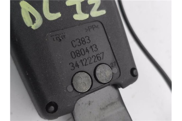 Recambio de anclaje cinturon delantero izquierdo para ford ka (ccu) 1.2 referencia OEM IAM 34122267  