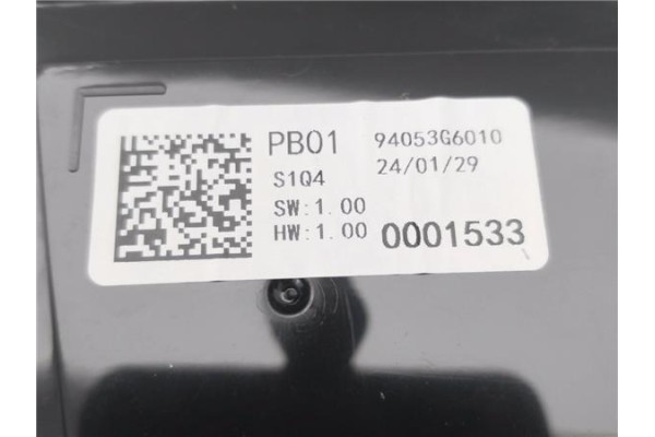 Recambio de cuadro completo para kia picanto (ja) 1.0 gdi drive 5mt referencia OEM IAM 94053G6010  