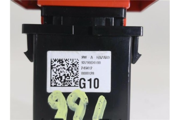 Recambio de interruptor luces emergencia para kia picanto (ja) 1.0 gdi drive 5mt referencia OEM IAM 93790G6100 299182263 