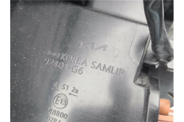 Recambio de piloto trasero izquierdo para kia picanto (ja) 1.0 gdi drive 5mt referencia OEM IAM 92401G6  
