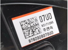 Recambio de retrovisor electrico derecho para kia picanto (ja) 1.0 gdi drive 5mt referencia OEM IAM 87620G6070UD  