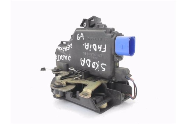 Recambio de cerradura puerta delantero derecha para skoda fabia (6y2/6y3) 1.4 attractive referencia OEM IAM 3B1837016T  