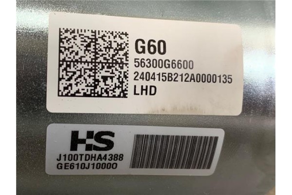 Recambio de columna direccion electrica para kia picanto (ja) 1.0 gdi drive 5mt referencia OEM IAM 56300G6600  