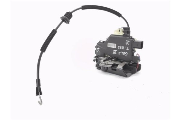 Recambio de cerradura puerta trasero derecha para volkswagen golf iv berlina (1j1) 1.9 advance referencia OEM IAM 3B4839016AL  