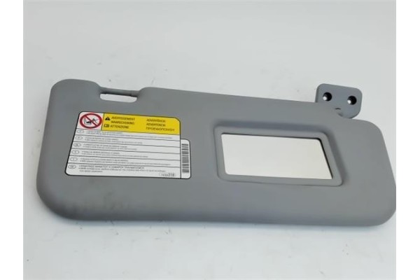 Recambio de parasol derecho para mitsubishi colt berlina 5 (z30a)(2005) 1.3 (z35a, z33a, z34a) referencia OEM IAM   
