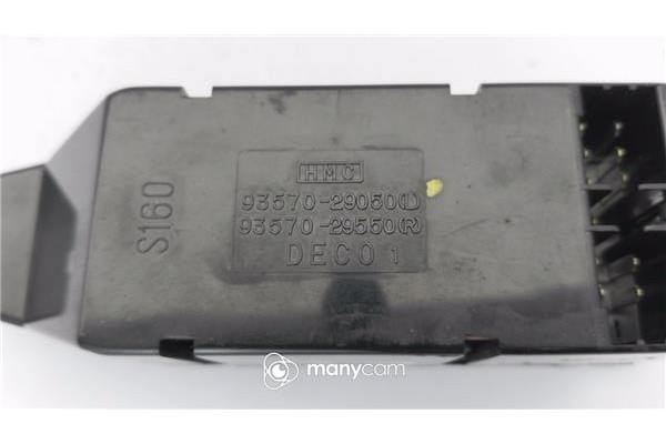 Recambio de mando elevalunas delantero izquierdo para hyundai lantra berlina (rd) 1.6 i referencia OEM IAM 9357029050  