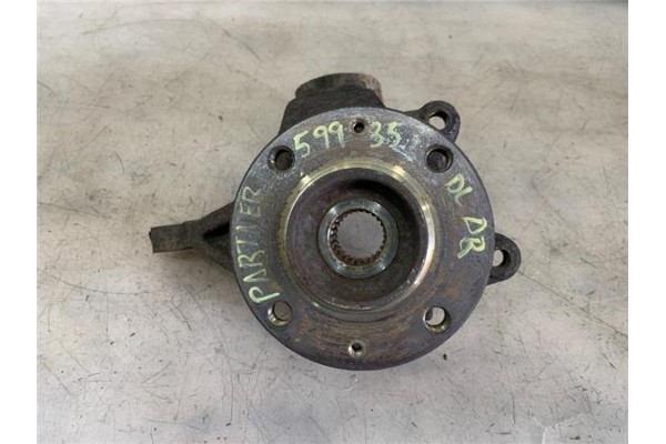 Recambio de mangueta delantero derecha para peugeot partner combispace (5f) 1.6 hdi 75 referencia OEM IAM 364754  