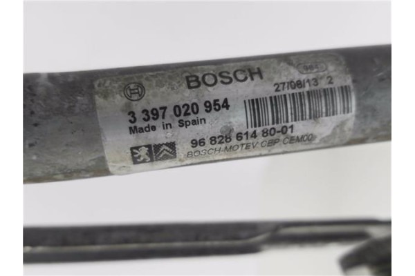 Recambio de motor limpiaparabrisas delantero para citroen berlingo furgón 1.6 hdi referencia OEM IAM 3397020954 0390241621 