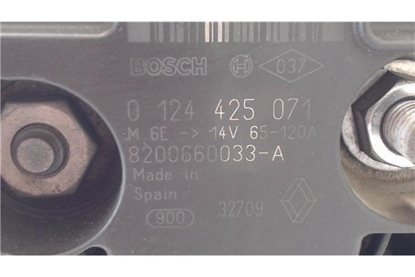 Recambio de alternador para renault clio iii 1.5 dci (c/br1g) referencia OEM IAM 7711368619  