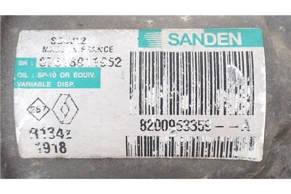 Recambio de compresor aire acond. para renault clio iii 1.5 dci (c/br1g) referencia OEM IAM 8200953359A 8200953359 