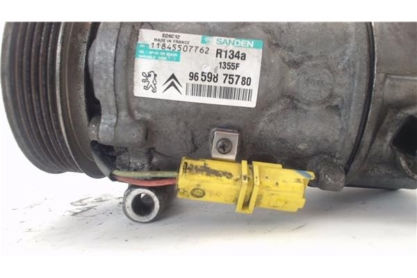 Recambio de compresor aire acond. para peugeot 207 sw 1.6 hdi referencia OEM IAM 6453WK 9822826880 