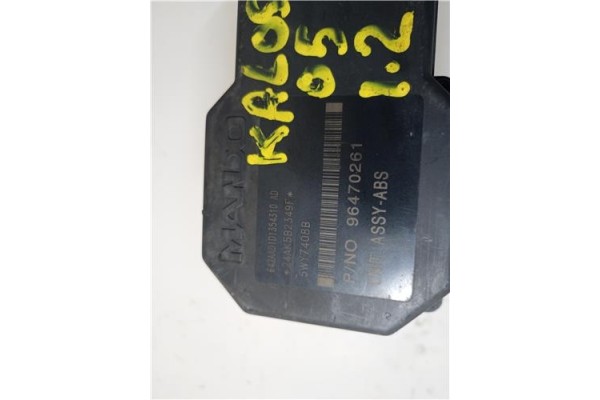 Recambio de nucleo abs para chevrolet kalos 1.2 se referencia OEM IAM 96470261 96470254 5WY7408B 