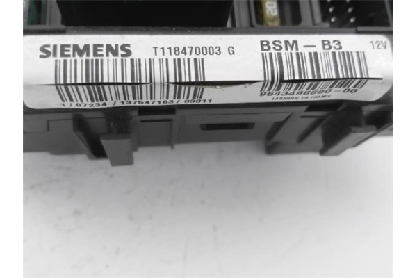 Recambio de caja fusibles/rele para citroen berlingo 2.0 hdi collection combi referencia OEM IAM 9643498880 T118470003G 
