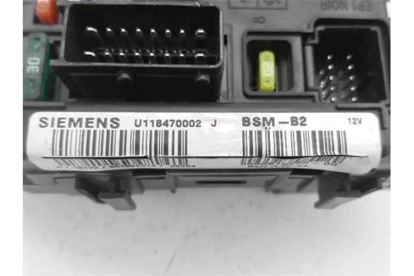 Recambio de caja fusibles/rele para citroen berlingo 2.0 hdi collection combi referencia OEM IAM 9650618580 U118470002 J 