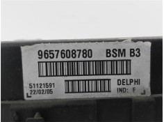 Recambio de caja fusibles/rele para peugeot 307 break / sw (s1) 1.6 hdi 110 referencia OEM IAM 9657608780 51121591 