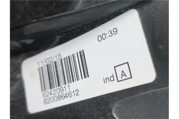 Recambio de piloto trasero izquierdo para dacia logan 1 mcv familiar 1.5 dci (ks0w) referencia OEM IAM 8200864612 62420911 