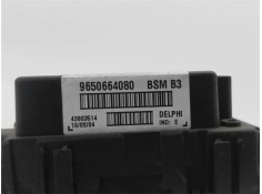 Recambio de caja fusibles/rele para peugeot 307 (3a/c) 1.6 hdi 110 referencia OEM IAM 9650664080 43803514 