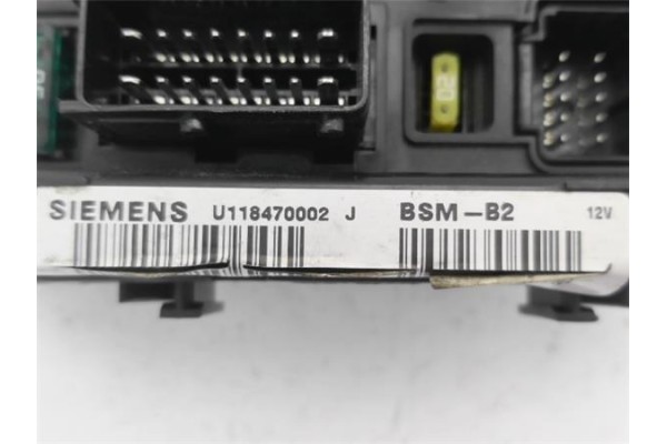 Recambio de caja fusibles/rele para citroen berlingo 1.6 hdi 75 600 first furgón referencia OEM IAM 9650618580 U118470002 
