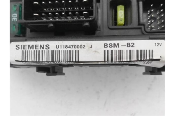 Recambio de caja fusibles/rele para citroen berlingo 1.9 d (mfwjz) referencia OEM IAM 9650618580 T118470002 