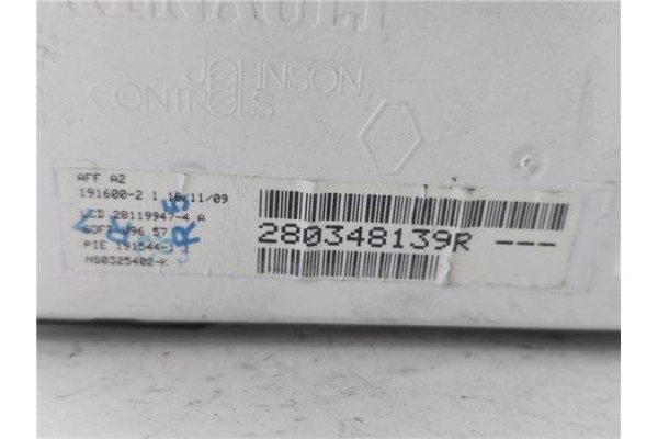 Recambio de display para renault clio iii 1.5 dci (c/br1g) referencia OEM IAM 280348139R  