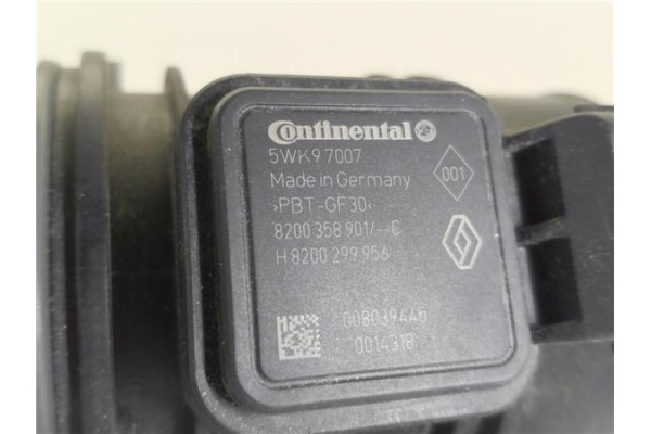 Recambio de caudalimetro para renault clio iii 1.5 dci (c/br1g) referencia OEM IAM 8200358901C  