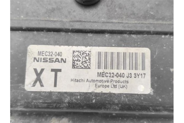 Recambio de centralita para nissan micra (k12e) 1.2 16v referencia OEM IAM MEC32040J33Y17  