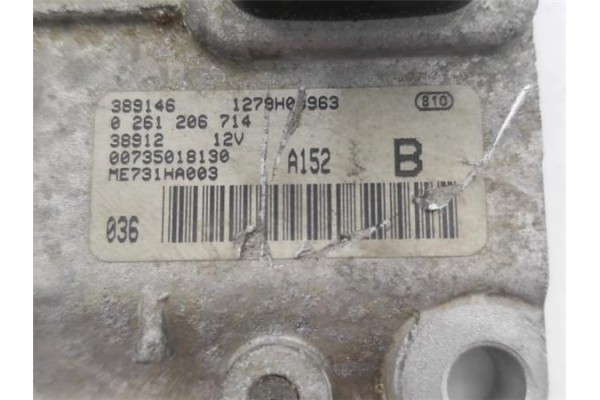 Recambio de centralita para alfa romeo 147 (190) 1.6 t.spark eco distinctive referencia OEM IAM 38914620671401831 0261206714 