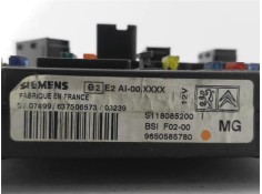 Recambio de caja fusibles/rele para citroen c2 1.4 referencia OEM IAM 950585780 118085200 