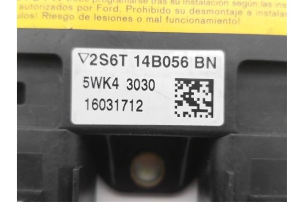 Recambio de centralita airbag para ford fiesta v (jh_, jd_) 1.4 tdci referencia OEM IAM 2S6T14B056BN 5WK43030 