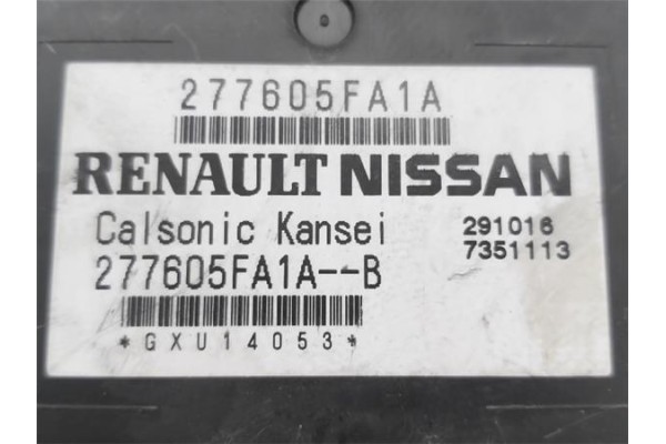 Recambio de centralita para nissan micra v (k14) 1.5 acenta referencia OEM IAM 277605FA1A 2910167351113 