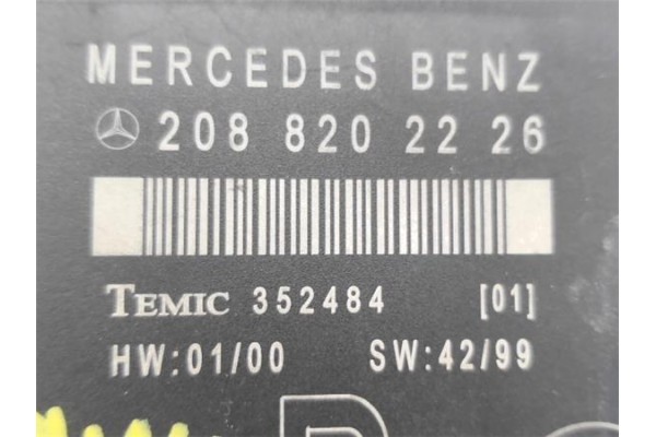 Recambio de centralita para mercedes-benz clk (bm 208) coupe 2.3 230 compressor (evo) (208.348) referencia OEM IAM 2088202226 35
