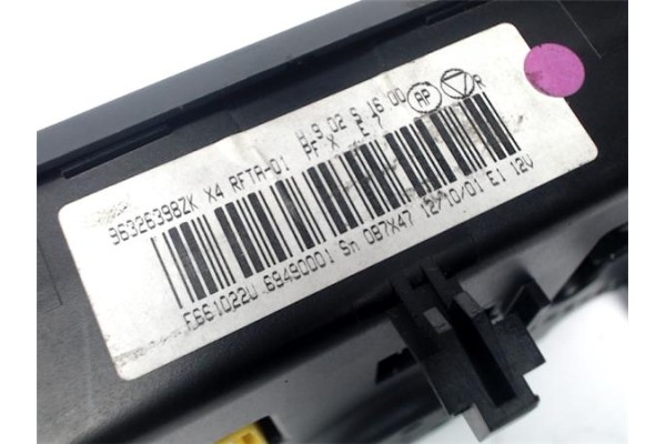 Recambio de mandos climatizador para citroen c5 berlina 2.0 hdi referencia OEM IAM 96326398ZK 69490001 
