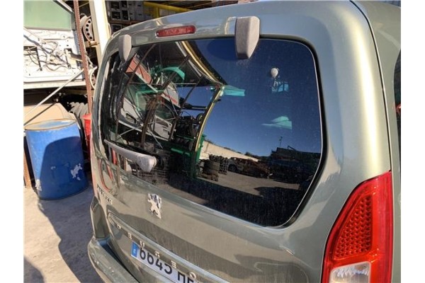 Recambio de luna trasero para peugeot partner tepee 1.6 premium referencia OEM IAM 8744HR 9800115180 