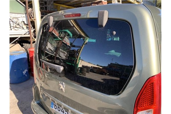 Recambio de luna trasero para peugeot partner tepee 1.6 premium referencia OEM IAM 8744HR 9800115180 