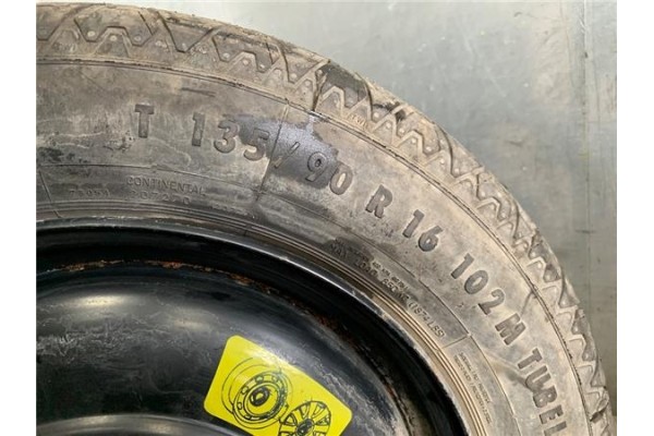 Recambio de neumatico rueda repuesto para citroen c4 grand picasso/spacetourer 1.6 attraction referencia OEM IAM 5400H9  