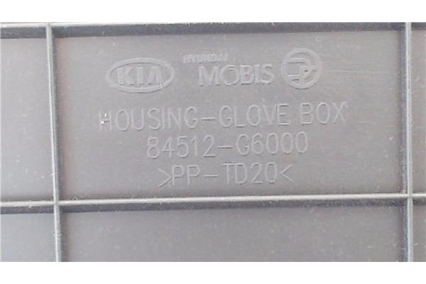 Recambio de guantera salpicadero para kia picanto (ja) 1.0 gdi drive 5mt referencia OEM IAM 84512G6000  