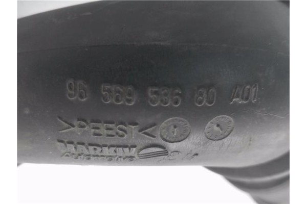 Recambio de tubo intercooler para peugeot 207 sw 1.6 hdi referencia OEM IAM 9656953680  