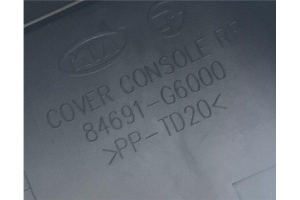 Recambio de embellecedor consola central para kia picanto (ja) 1.0 gdi drive 5mt referencia OEM IAM 84691G6000  
