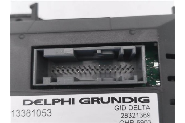 Recambio de pantalla para opel zafira 1.7 cdti referencia OEM IAM 13381053 28321369 