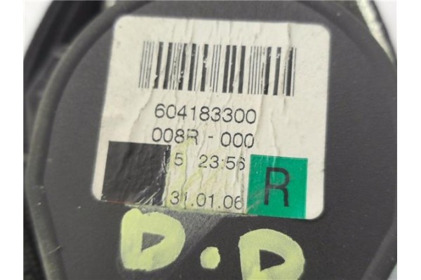 Recambio de cinturon seguridad delantero derecho para audi a3 sportback (8pa) 2.0 tdi ambiente referencia OEM IAM 8P4857706C 604