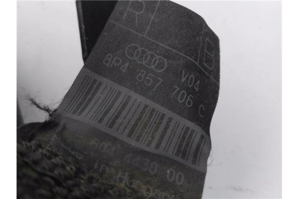 Recambio de cinturon seguridad delantero derecho para audi a3 sportback (8pa) 2.0 tdi ambiente referencia OEM IAM 8P4857706C 604