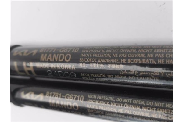 Recambio de amortiguador porton para kia picanto (ja) 1.0 gdi drive 5mt referencia OEM IAM 81771G6710 81781G6710 