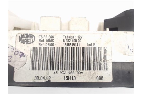 Recambio de mandos calefaccion / a.a. para peugeot 307 (s1) referencia OEM IAM (593240000) (1848819141)  