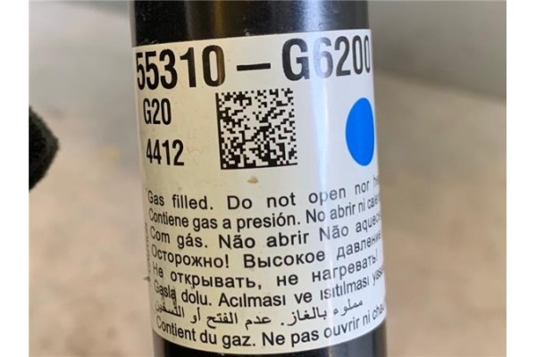 Recambio de amortiguador trasero izquierdo para kia picanto (ja) 1.0 gdi drive 5mt referencia OEM IAM 55310G6200  