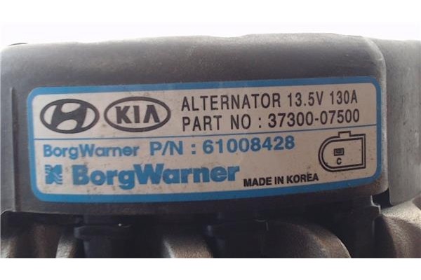 Recambio de alternador para kia picanto (ja) 1.0 gdi drive 5mt referencia OEM IAM 3730007500 61008428 
