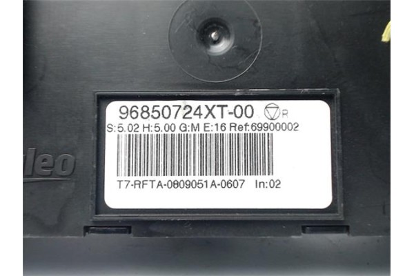 Recambio de mandos climatizador para peugeot 308 sw 1.6 sport referencia OEM IAM 96850724XT00  