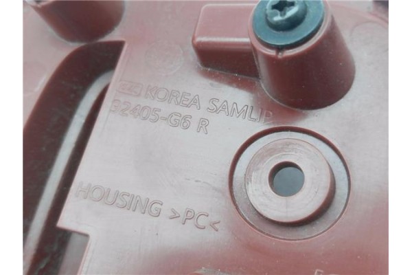 Recambio de piloto defensa trasero derecho para kia picanto (ja) 1.0 gdi drive 5mt referencia OEM IAM 92405G6R  