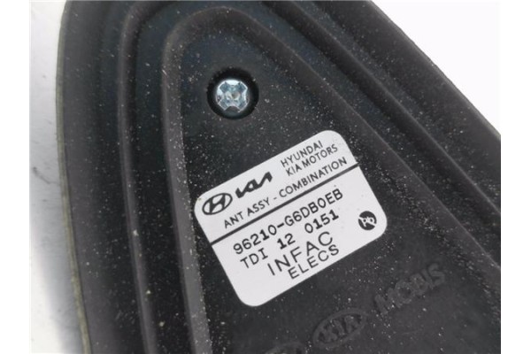 Recambio de antena electrica para kia picanto (ja) 1.0 gdi drive 5mt referencia OEM IAM 96210G6DB0EB  