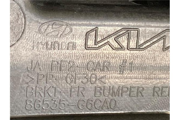 Recambio de refuerzo paragolpes para kia picanto (ja) 1.0 gdi drive 5mt referencia OEM IAM 86535G6CA0  